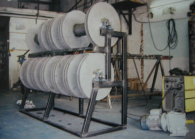 71 Estructura metálica para bobinas industriales